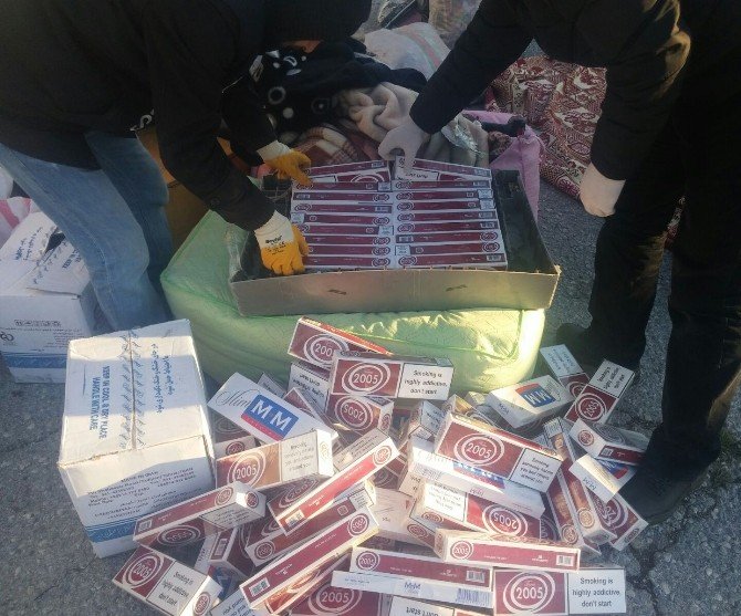 Sakarya’da 16 Bin 700 Paket Kaçak Sigara Ele Geçirildi