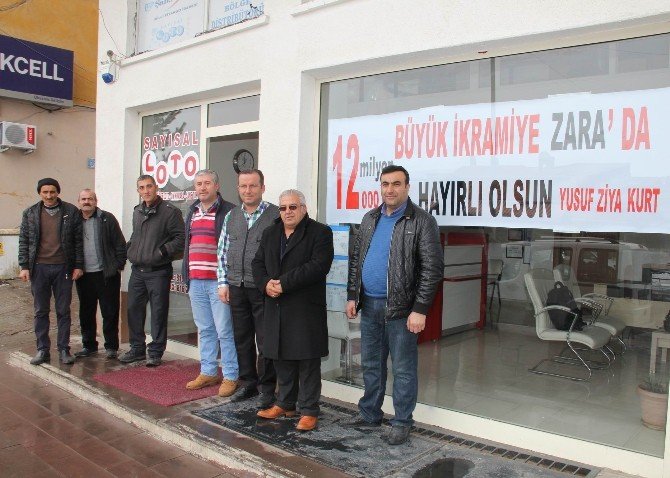 Sivas Zara’da 12 Milyon Lira Heyecanı
