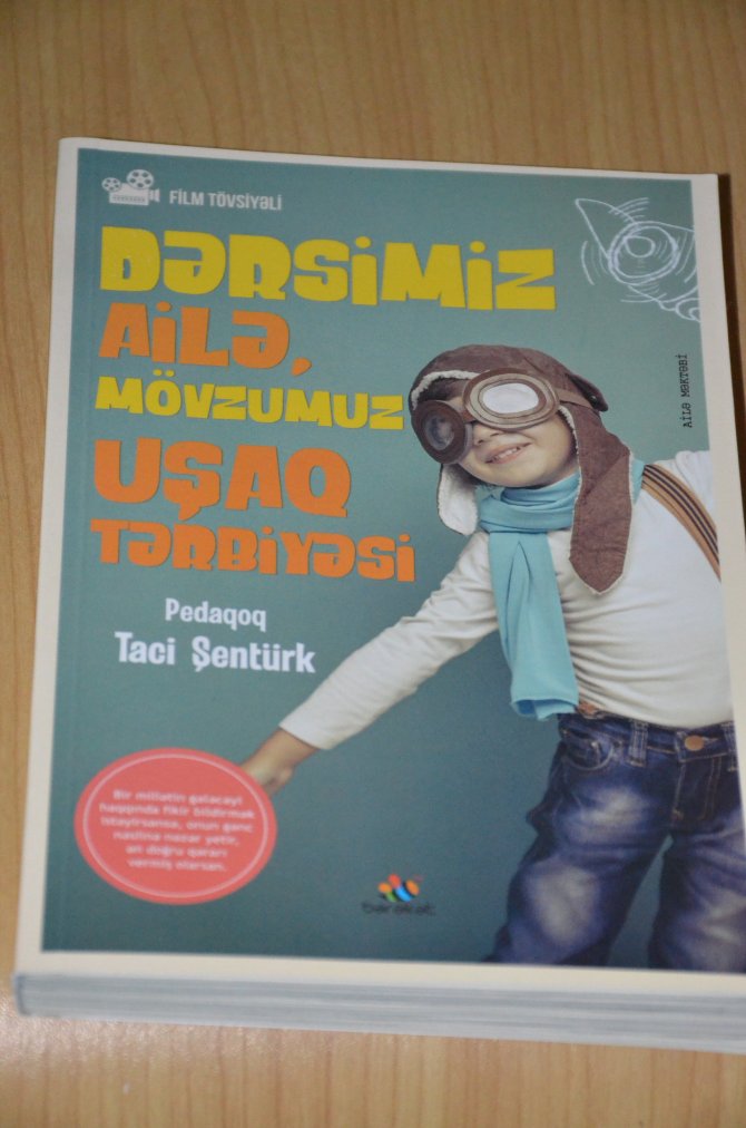 Türk pedagog Şentürk'ün yeni kitabi Azerbaycan'da ilgi gördü