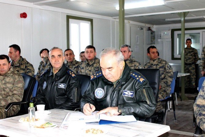 Hava Kuvvetleri Komutanı Ünal’dan, Suriye Sınırındaki Hawk Bataryası’na Ziyaret