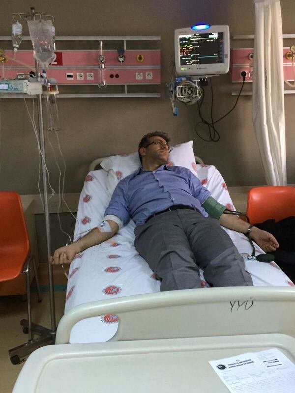 Polislerin tartakladığı HDP'li vekil hastaneye kaldırıldı