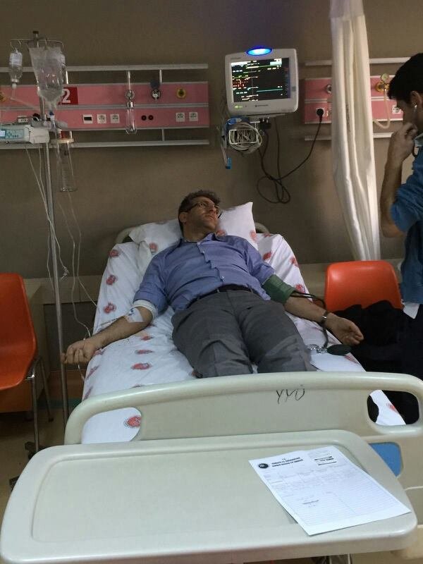 Polislerin tartakladığı HDP'li vekil hastaneye kaldırıldı