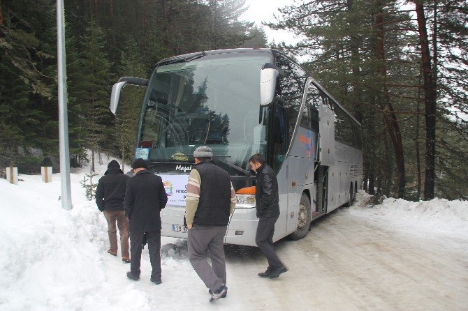 Yıldıztepe Kayak Merkezi Ulaşıma Kapandı