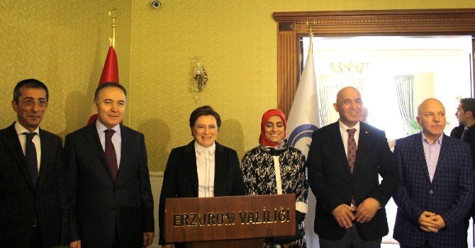 Çevre Ve Şehircilik Bakanı Fatma Güldemet Sarı, Erzurum’da