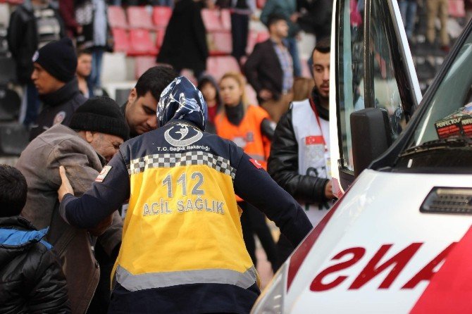 Yaşlı Taraftar Gaziantepspor’un Yenilgisine Dayanamadı