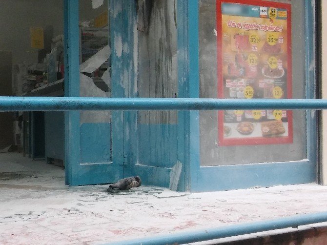 Nusaybin’de Bir Markete Molotoflu Saldırı Düzenlendi