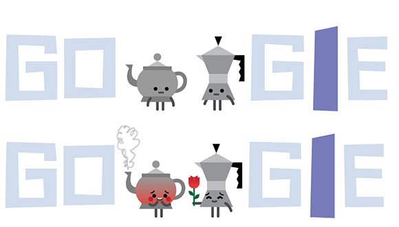 Google Sevgililer Günü için doodle hazırladı
