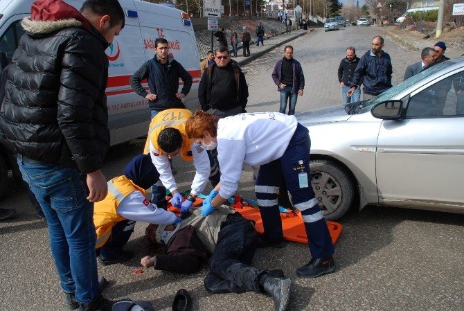 Beypazarı’nda Trafik Kazası: 1 Yaralı