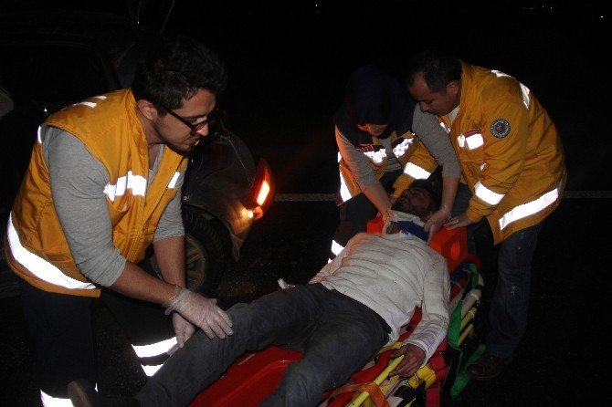 Bolu Da Trafik Kazası; 1 Yaralı