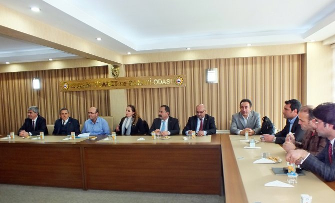 CHP heyetinden Kırşehir TSO'ya ziyaret