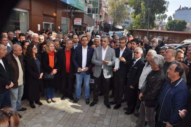 CHP'lilerden elektrik faturası protestosu