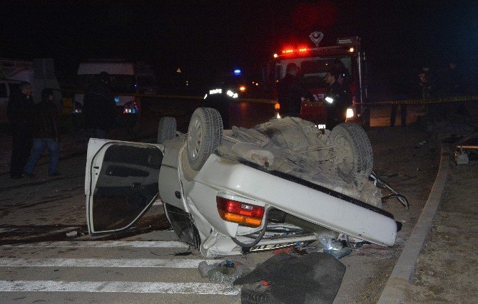 Karabük’te Trafik Kazası : 1 Ölü 1 Yaralı