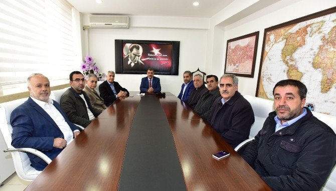 Rışvanlılar Derneği’nden, Başkan Gürkan’a Ziyaret