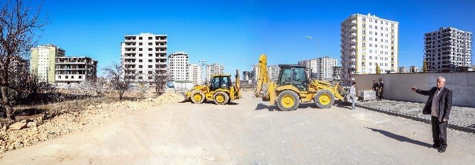 Şehitkamil Belediyesi Yukarı Beylerbeyi’ndeki Çalışmaları Tamamlıyor
