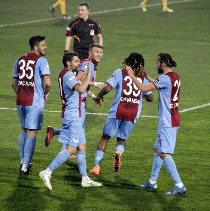 Trabzonspor: 2 – Kayserispor: 0 (İlk yarı)