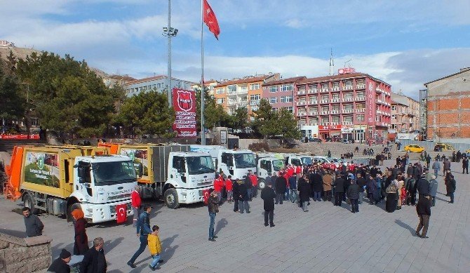 Yozgat Belediyesinden Temizlik Hizmetlerine 8 Araç Takviyesi
