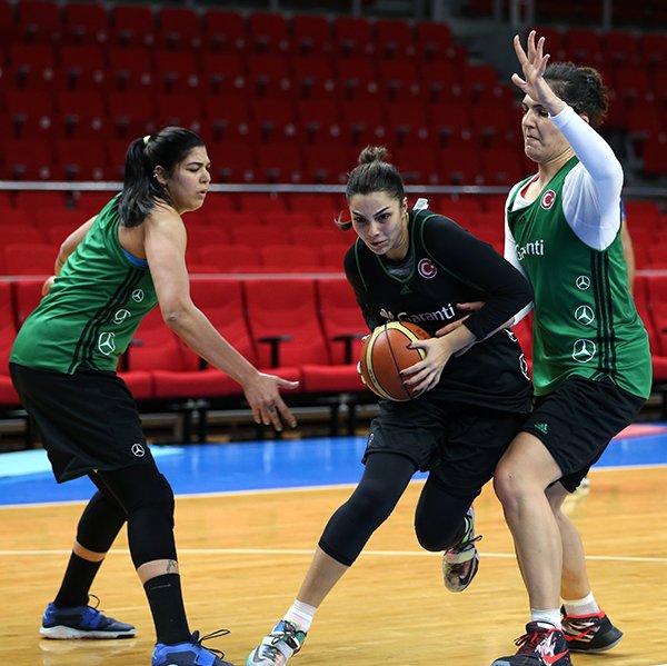 Basketbol A Milli Kadın Takımı çalışmalarını sürdürüyor