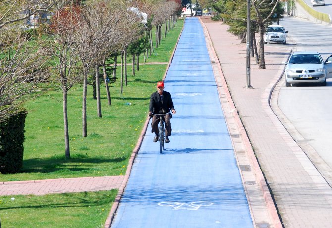 Konya’da bisiklet yolu ağı 447 kilometreye ulaştı