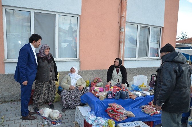 Seyitgazi Belediye Başkanı Hasan Kalın’dan Pazar Esnafına Ziyaret
