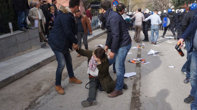 Cengiz Holding önünde 'Cerattepe' protestosu: 11 gözaltı