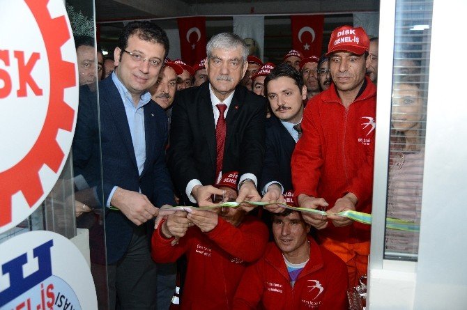 Beylikdüzü’ne DİSK Genel İş Sendikası 2 No’lu Şubenin Ek Hizmet Binası Açıldı