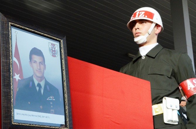Şehit Jandarma Astsubay Mehmet Dinç Gözyaşlarıyla Toprağa Verildi