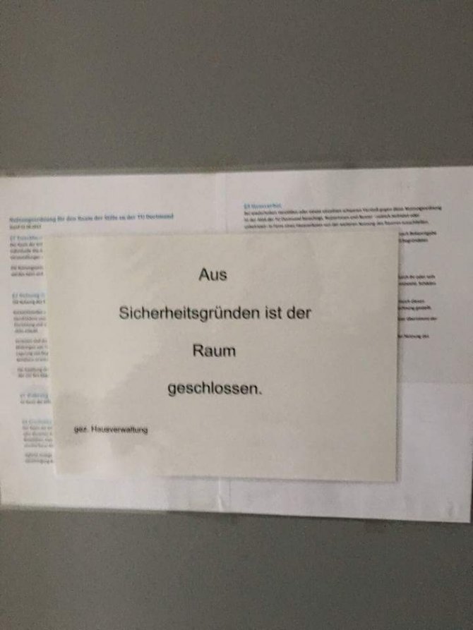 Dortmund Teknik Üniversitesi’nde ibadet odası kapatıldı