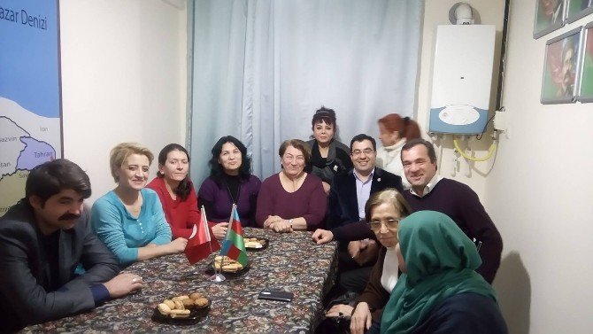 Eskişehirli Ülkücü Kadınlardan Azerbaycanlılar Derneği’ne Ziyaret