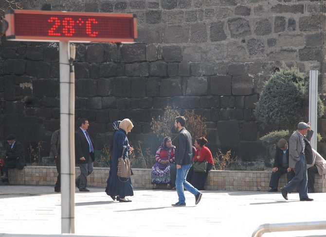 Kayseri'de son 56 yılın en sıcak şubatı: 28 derece