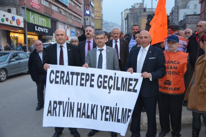 Zonguldak'tan Cerattepe desteği