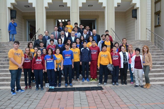 Vali Büyük’ten, Özel Erkan Teknik Meslek Lisesi’ne Ziyaret