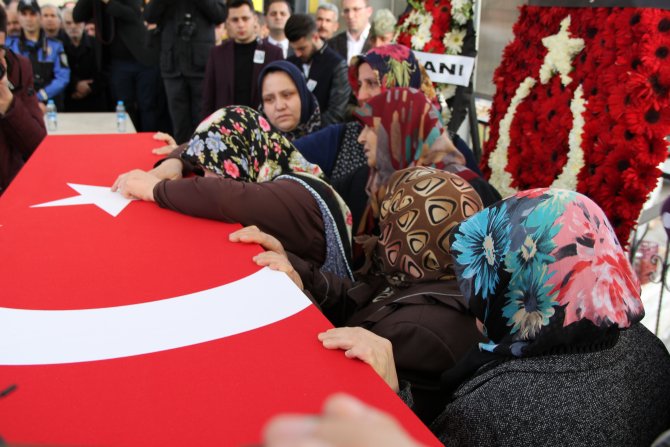 Ankara saldırısında şehit olan Akman, son yolculuğuna uğurlandı