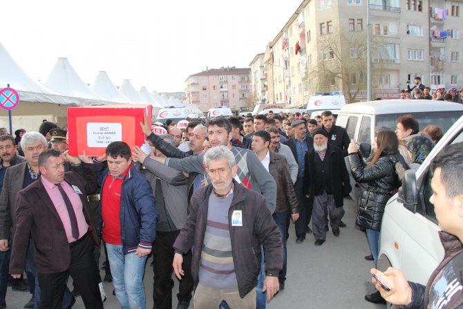 Ankara saldırısında şehit olan Akman, son yolculuğuna uğurlandı