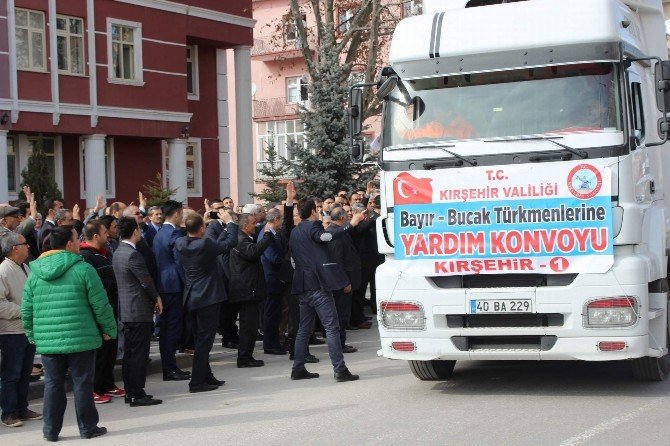 Bayır-bucak Türkmenleri İçin 20. Tır Kırşehir’den Yola Çıktı