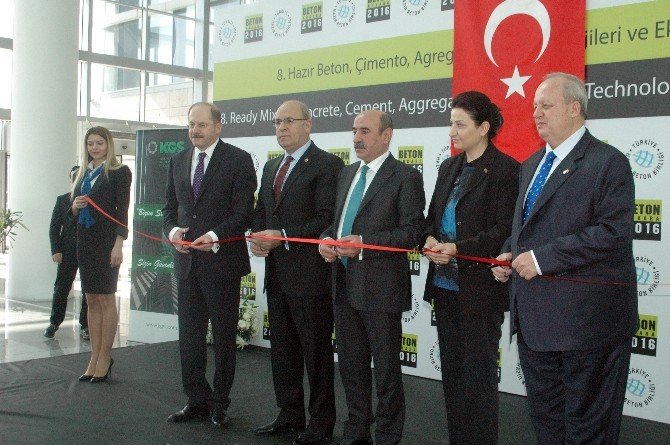 Beton Ankara 2016 Fuarı Açıldı