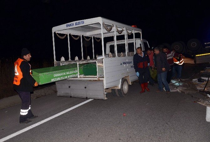 Çorum’da Trafik Kazası:1 Ölü