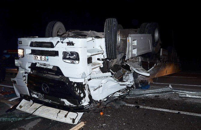 Çorum’da Trafik Kazası:1 Ölü