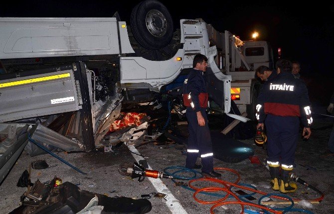Çorum’da Trafik Kazası:1 Ölü