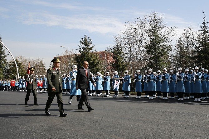 Cumhurbaşkanı Erdoğan Genelkurmay Karargahı’nda