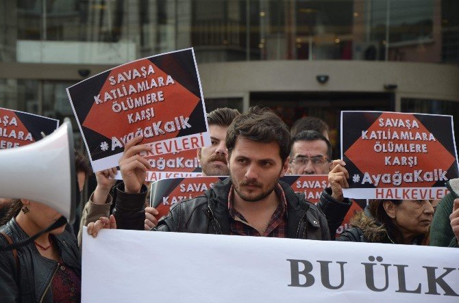 Halk Evleri Ankara’daki Patlamayı Protesto Etti