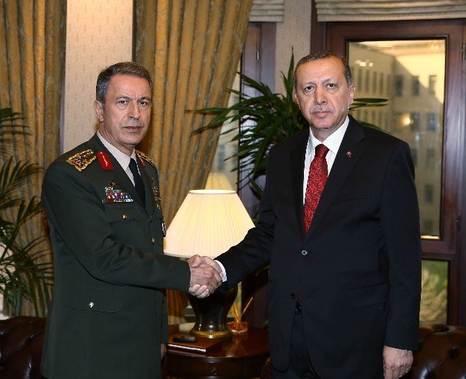 Cumhurbaşkanı Erdoğan Genelkurmay Karargahı’nda