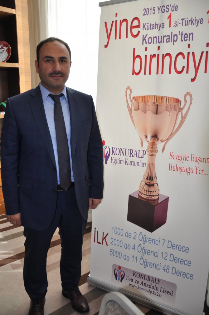 Kütahya Konuralp Türkiye'nin en başarılı 5. okulu oldu