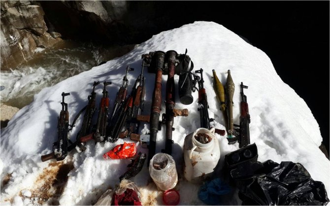 Tunceli’de PKK’nın kış kampına operasyon