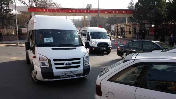 Ankara saldırısı şehitleri cenaze araçlarıyla GATA'dan çıkarıldı