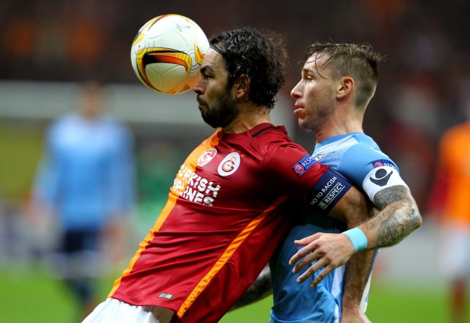 Galatasaray: 1 - Lazio: 1 (İlk yarı)