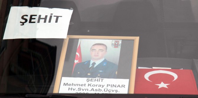 Şehit Koray Pınar, son yolculuğuna uğurlandı