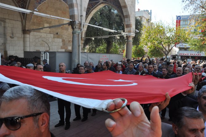 Antalya'da şehitler için gıyabi cenaze namazı kılındı