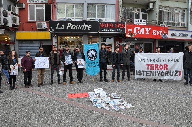 Balıkesir’li Türkçüler Fırat Yılmazı Andı