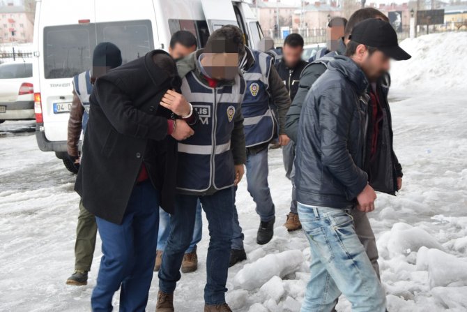 Ağrı'da uyuşturucu operasyonunda 18 kişi tutuklandı