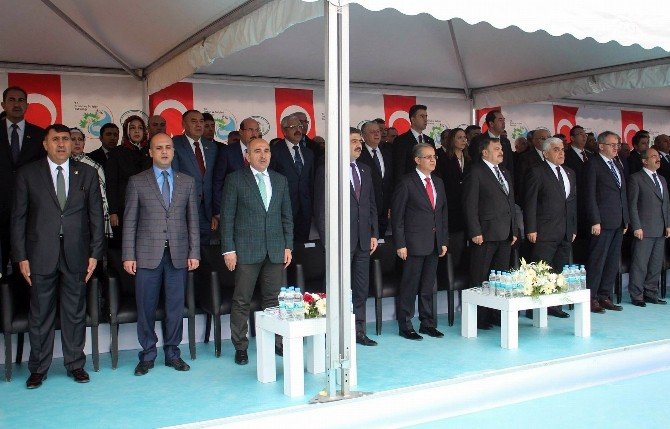 Orman Ve Su İşleri Bakanı Eroğlu, Beş Tesisin Temelini Attı